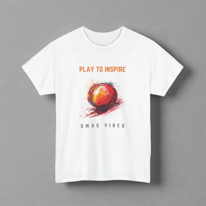 Pulse of Cricket - PLAY TO INSPIRE - Unisex T-Shirt