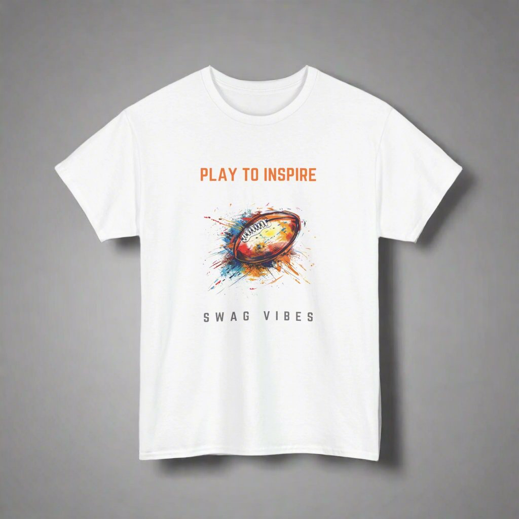 Footy Roar - PLAY TO INSPIRE - Unisex T-Shirt