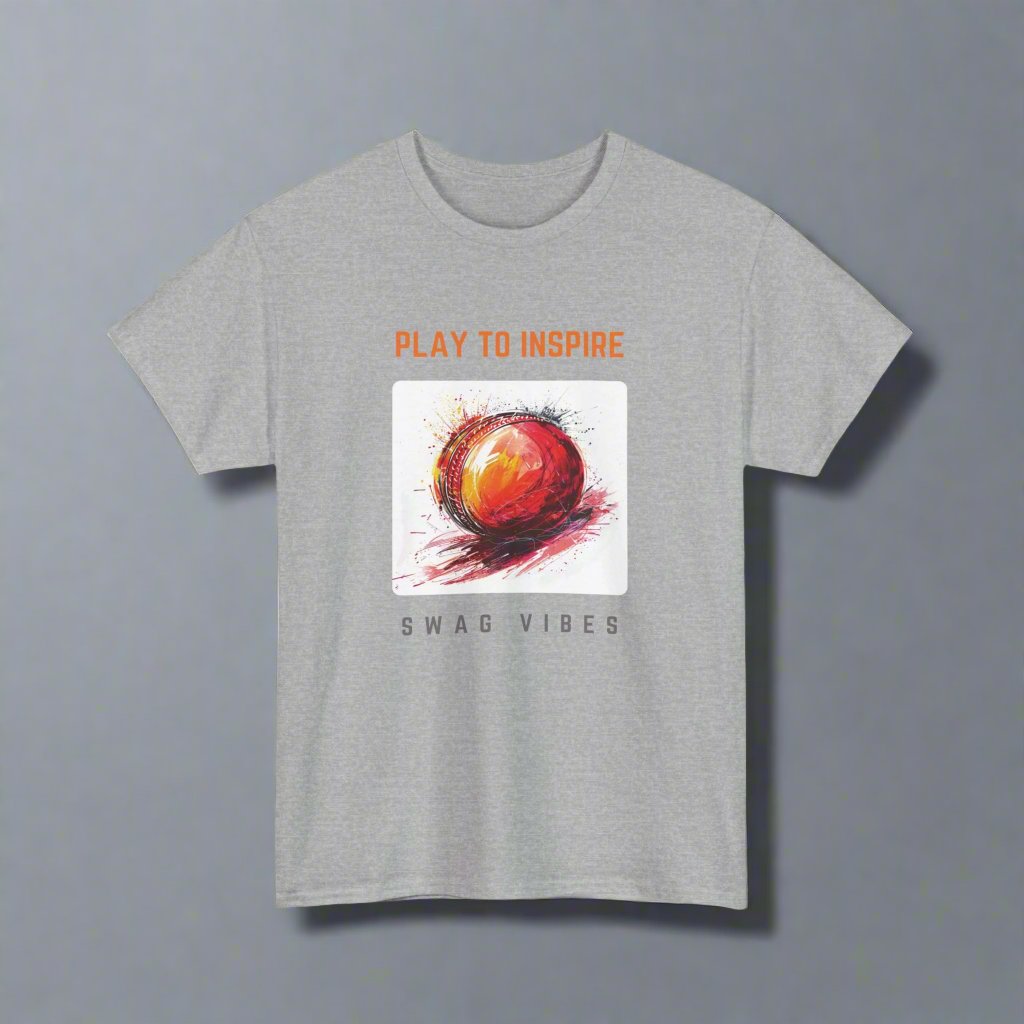 Pulse of Cricket - PLAY TO INSPIRE - Unisex T-Shirt