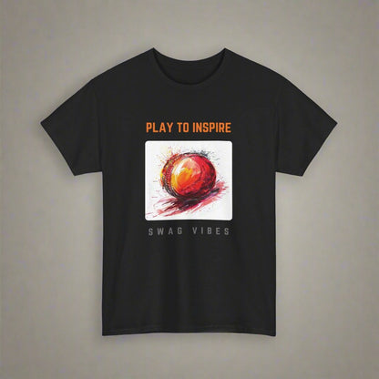 Pulse of Cricket - PLAY TO INSPIRE - Unisex T-Shirt