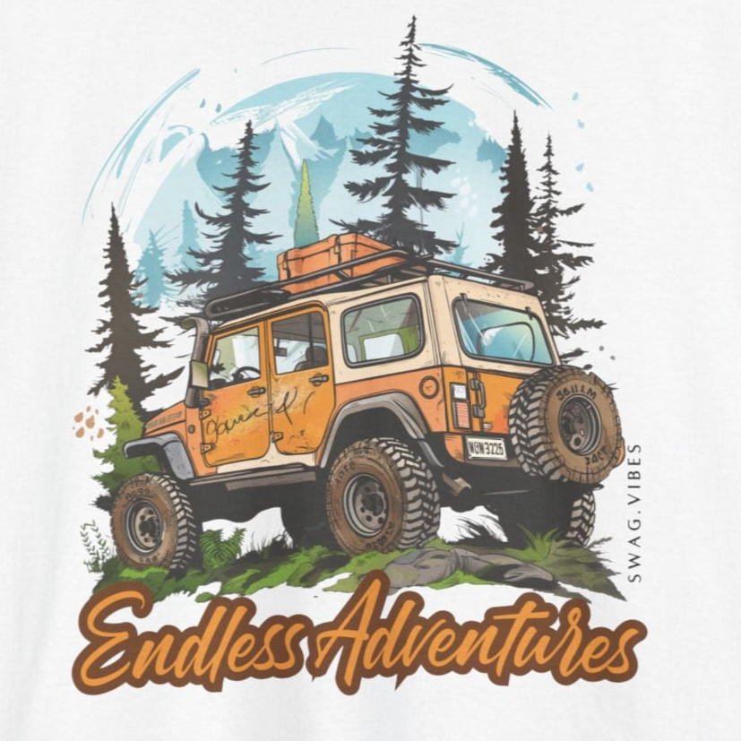 Endless Adventures: Swag Vibe’s Adventures T-Shirt