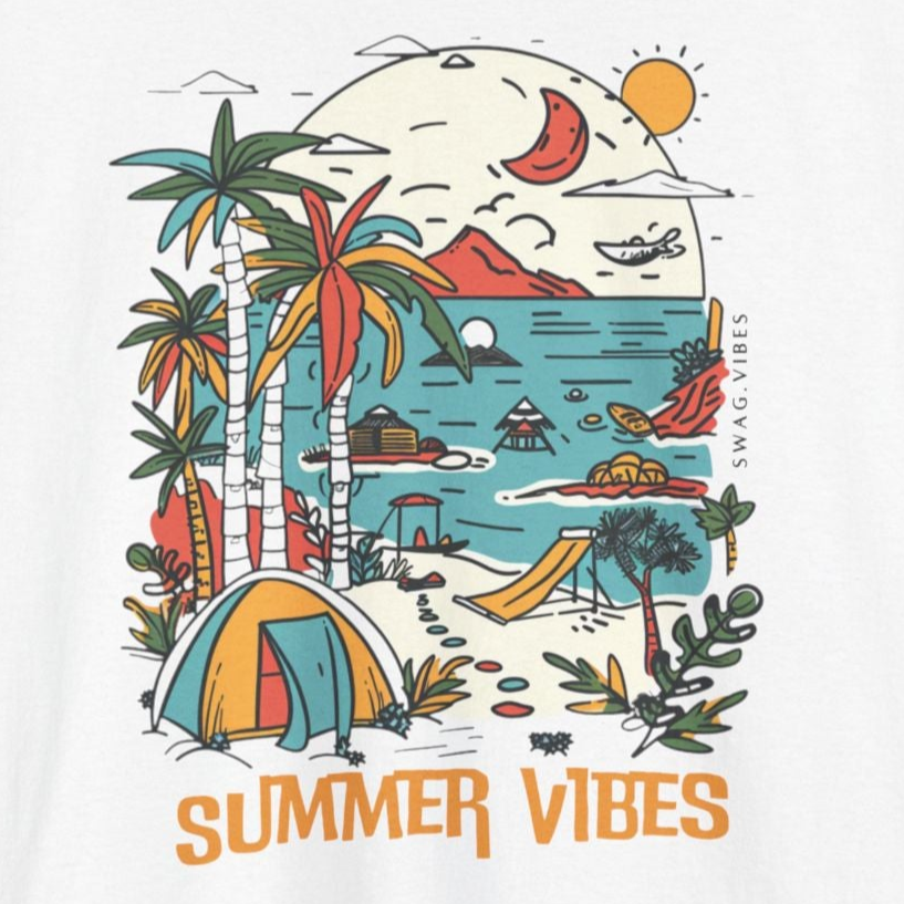 Summer Vibes: Swag Vibe’s Adventure Graphic Tee