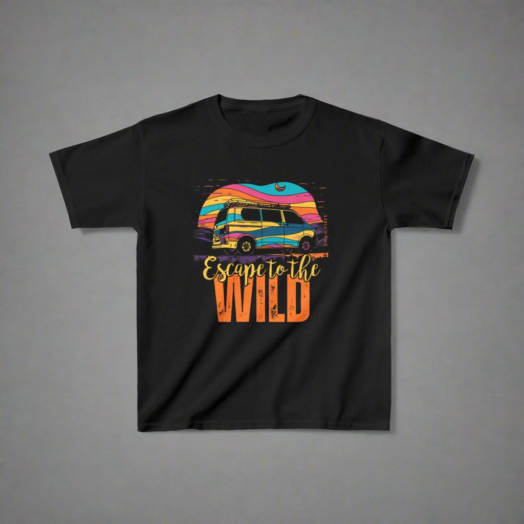 Escape to the Wild- Orange : KidsT-Shirt