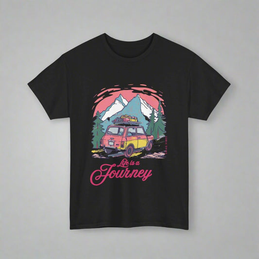 Life is a Journey:  Swag Vibe’s Unique Graphic Adventures T-Shirt