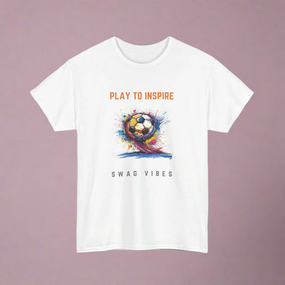 Burst Kick  - PLAY TO INSPIRE - Unisex T-Shirt