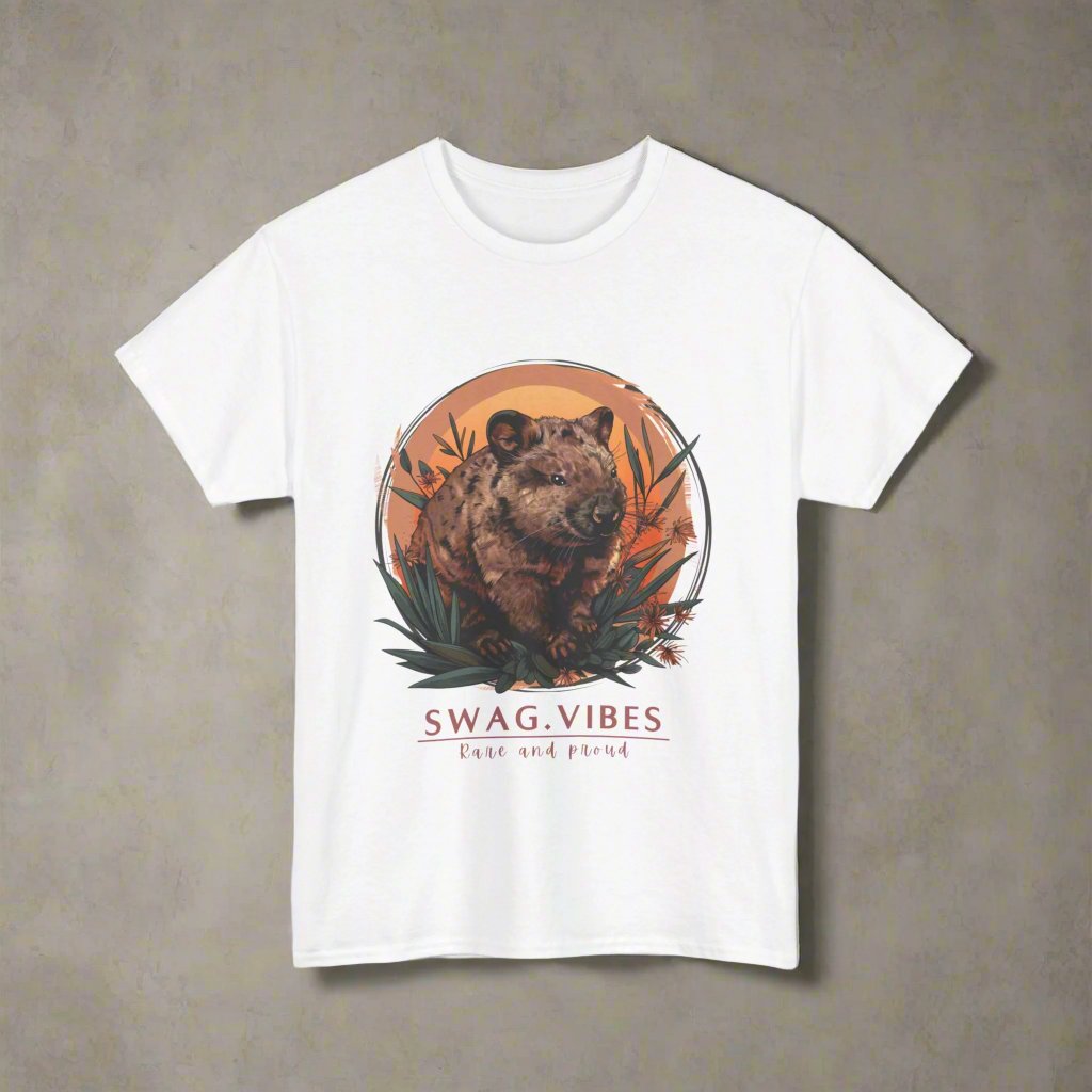 Wombat Wonder : Australian Native Animal - Unisex T-Shirt