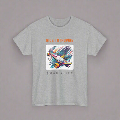 Skate Surge - RIDE TO INSPIRE - Unisex T-Shirt