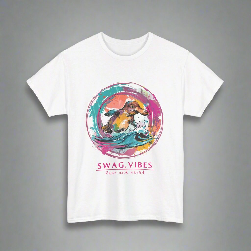 Platypus Vibes:  Australian Native Animal - Unisex T-Shirt