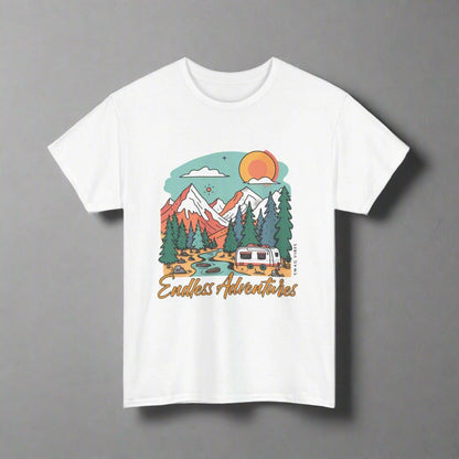 Nature’s Retreat Caravan Tee: Swag Vibe’s Adventures T-Shirt