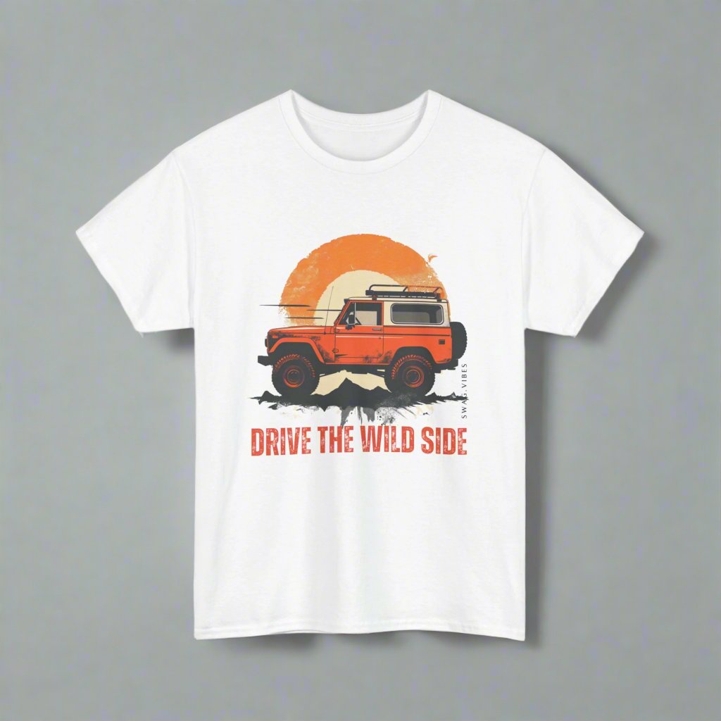 Drive the Wild Side: Swag Vibe’s Adventures T-Shirt