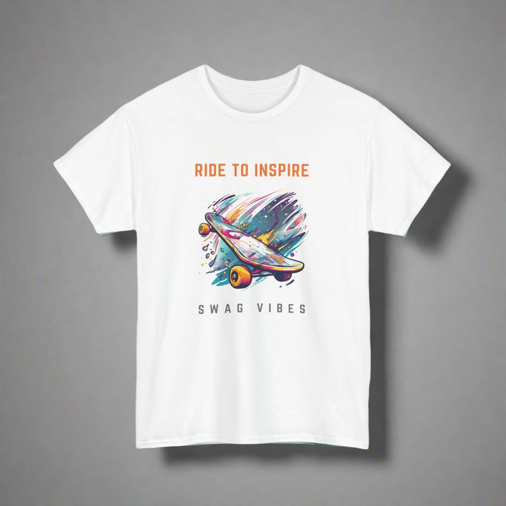 Skate Surge - RIDE TO INSPIRE - Unisex T-Shirt