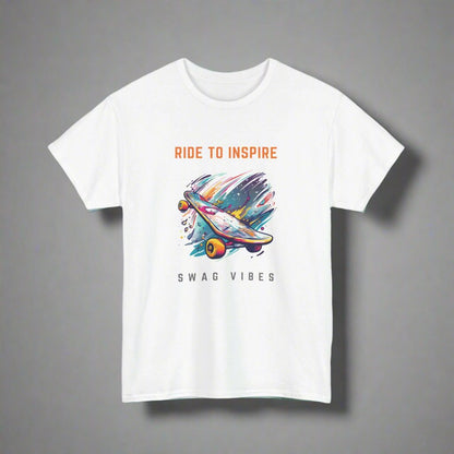 Skate Surge - RIDE TO INSPIRE - Unisex T-Shirt