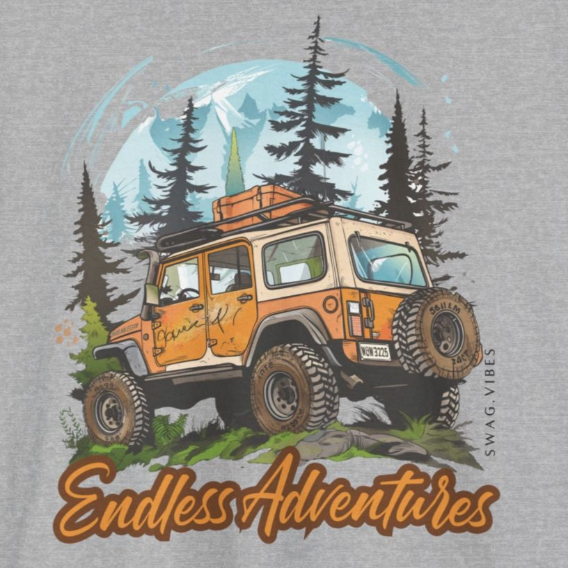 Endless Adventures: Swag Vibe’s Adventures T-Shirt