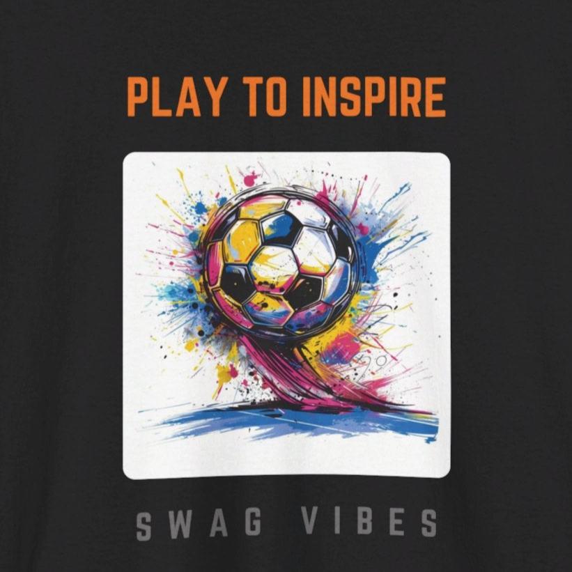 Burst Kick  - PLAY TO INSPIRE - Unisex T-Shirt