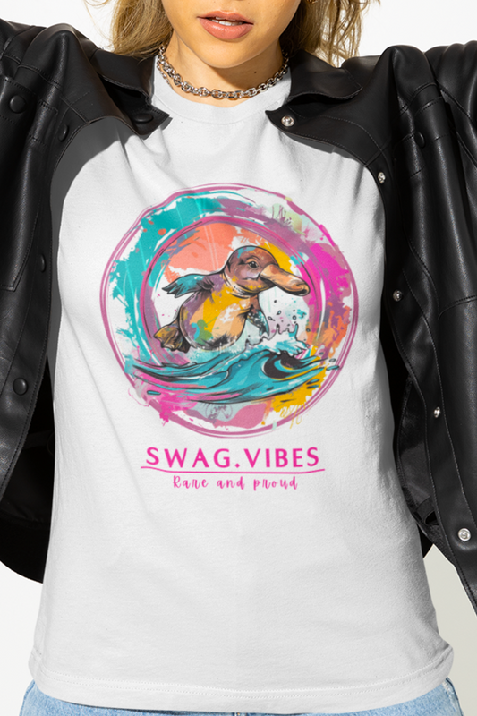 Platypus Vibes:  Australian Native Animal - Unisex T-Shirt