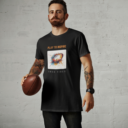 Footy Roar - PLAY TO INSPIRE - Unisex T-Shirt