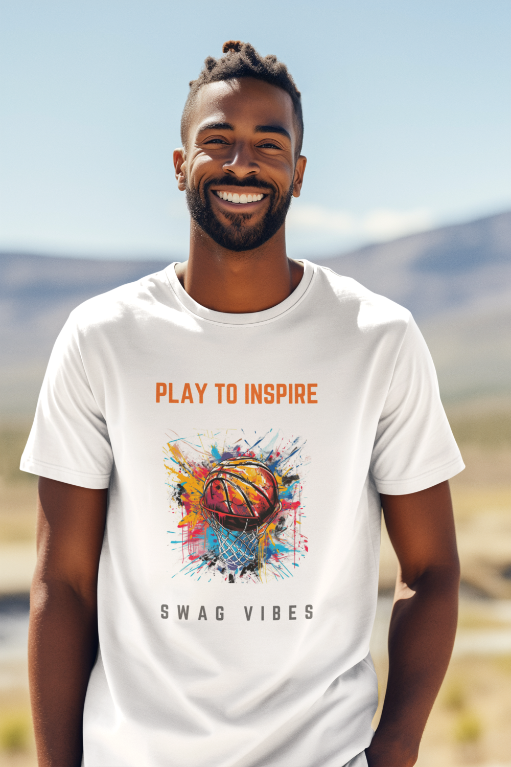 Swag Dunks - PLAY TO INSPIRE - Unisex T-Shirt